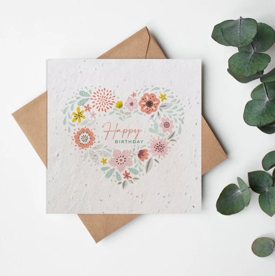 Seeded Greeting Cards